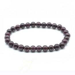 Pulsera 6mm Granate